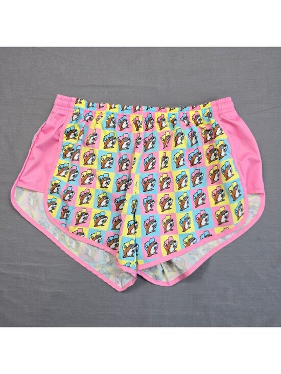 Bucees Pants - Bucees Small Womens Athletic Swim Shorts Pink